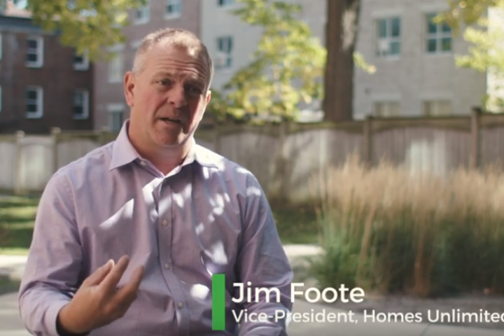 Jim Foote, VP Homes Unlimited, was interviewed by London Community Foundation in discussion about non-profit housing in London.
